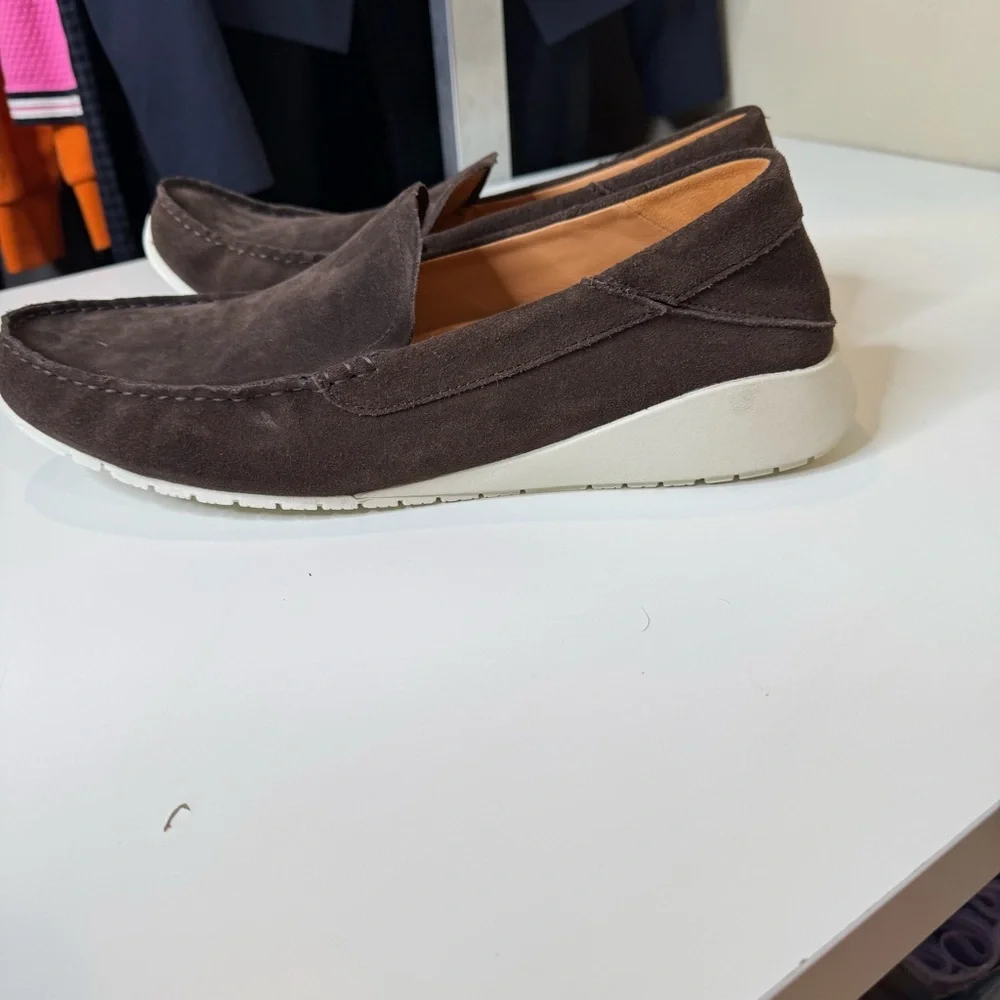 OluKai Ka'a Loafer Slip on Shoes Men's Size 14 Dark Wood NWOT
